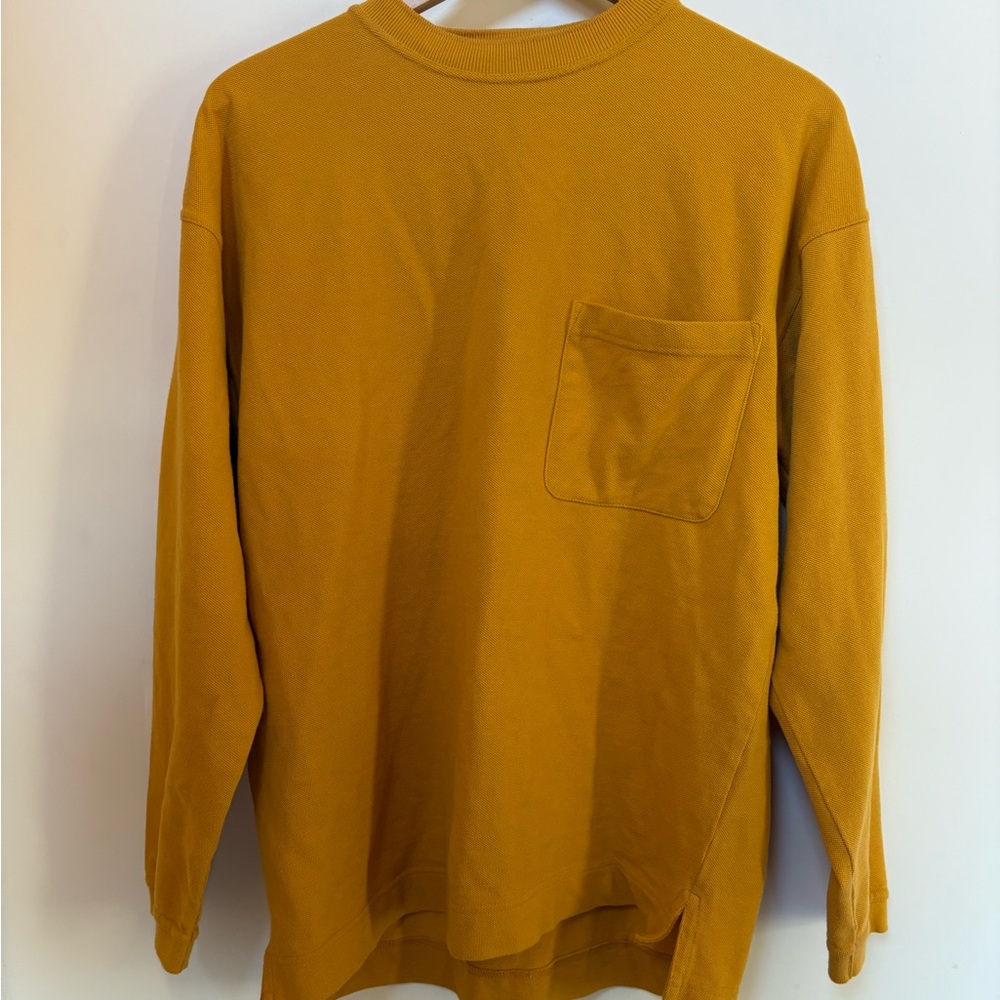 GAP Men's Golden Long Sleeve Shirt